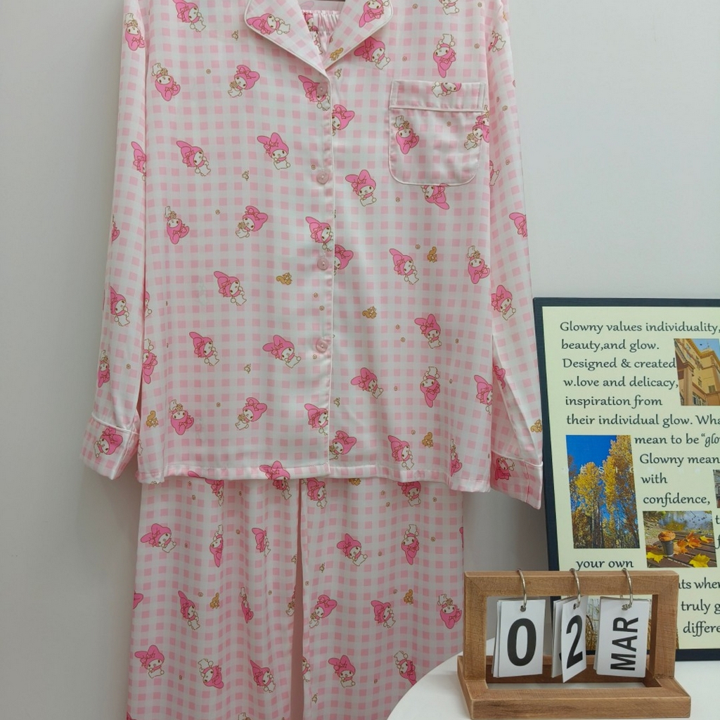 （总）妍景家居生活馆 2026春夏新款冰雪丝-格格美乐蒂家居服