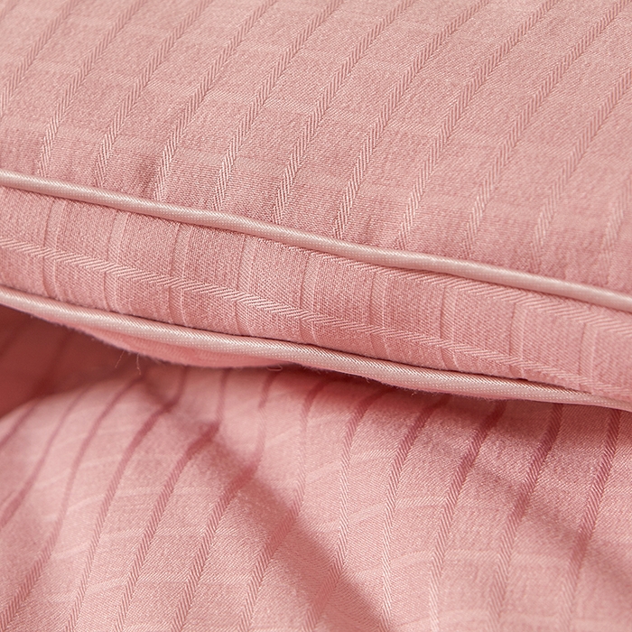 91家纺网 家纺一手货源 找家纺 优雅星家纺 2026新款提花A类原棉大豆纤维被子被芯春秋被冬被供货直播网销 豆沙色