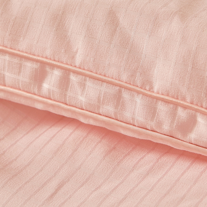 91家纺网 家纺一手货源 找家纺 优雅星家纺 2026新款提花A类原棉大豆纤维被子被芯春秋被冬被供货直播网销 粉色