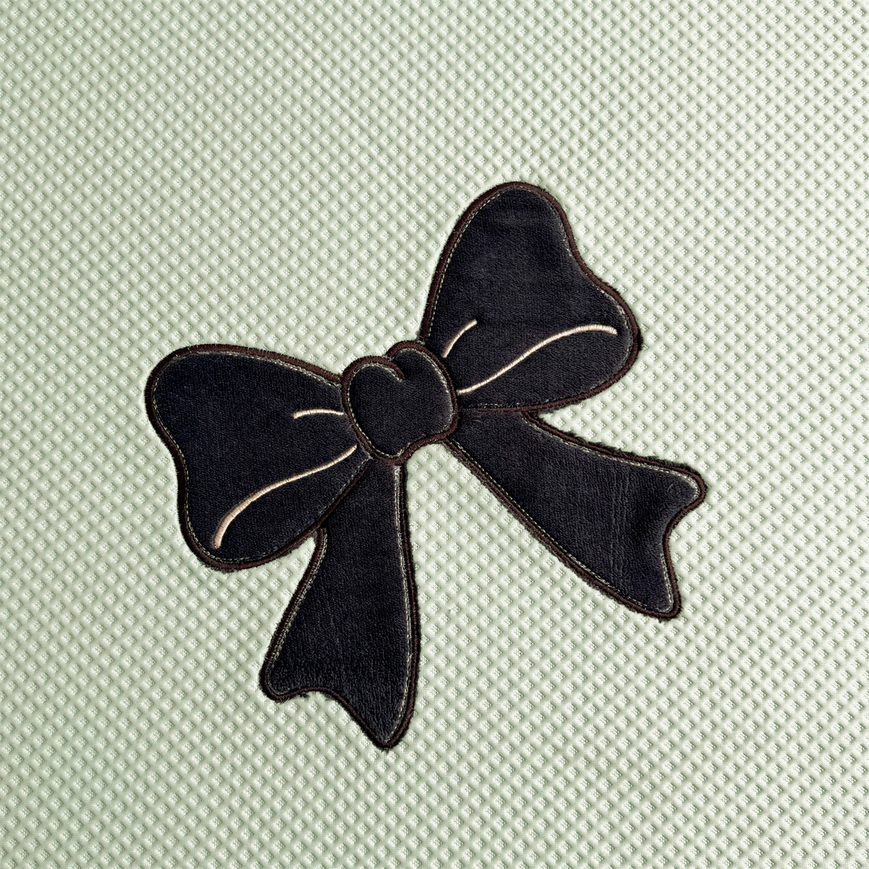 91家纺网 家纺一手货源 找家纺 雯豆家纺 2026春夏新款PE中分子豆豆凉席平铺席子三件套可水洗-墨蝶 墨蝶-绿