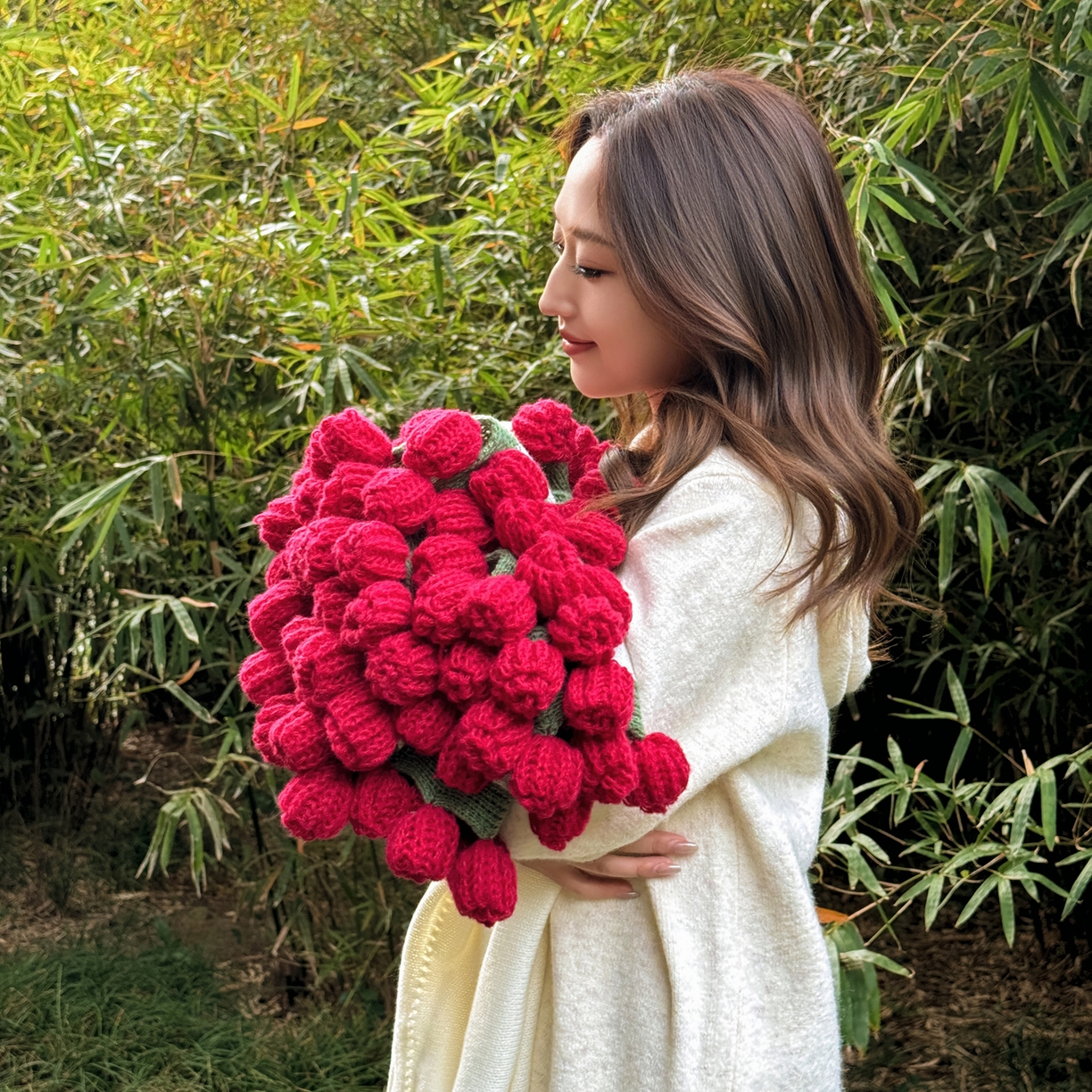 91家纺网 家纺一手货源 找家纺 （总）丹本家纺 2026新款送礼神器网红直播热款玫瑰花束毯多功能毛毯盖毯