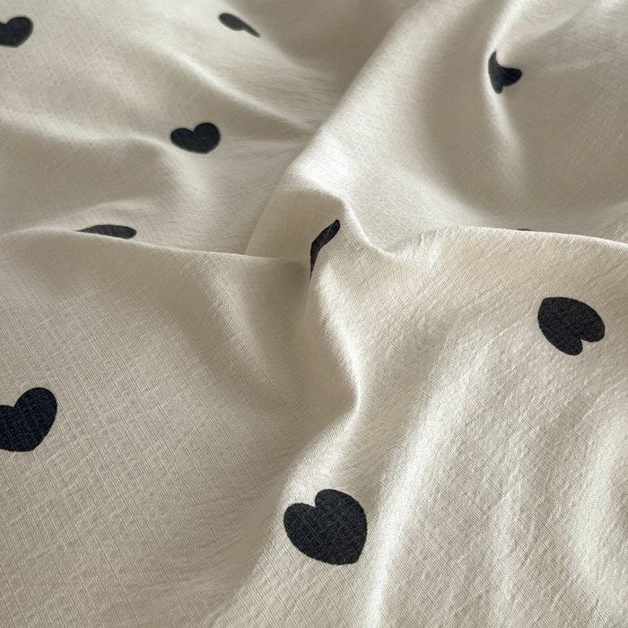 91家纺网 家纺一手货源 找家纺 同田家纺 2026新款云感双层纱花边床盖四件套 床盖-小爱心