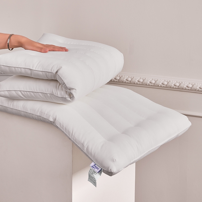 91家纺网 家纺一手货源 找家纺 微枕芯 2026新款三防功能枕头枕芯 48*74cm成人防水低中枕