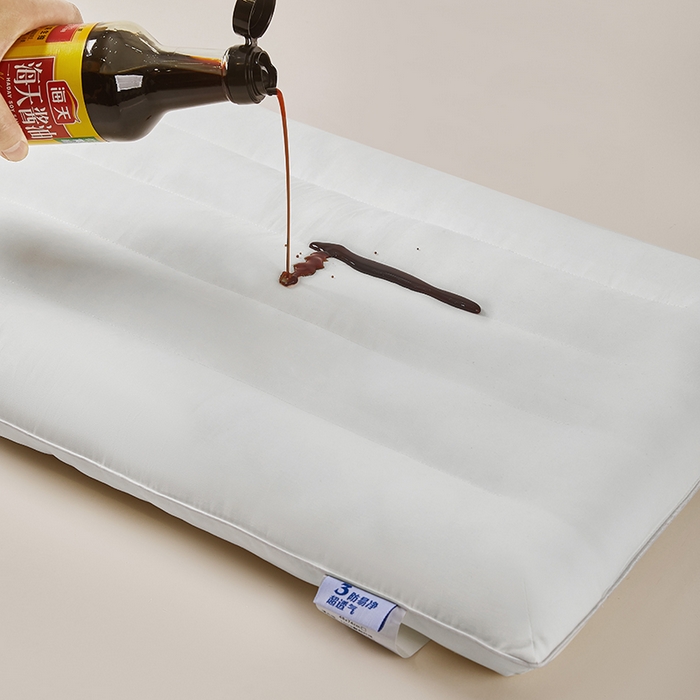 91家纺网 家纺一手货源 找家纺 微枕芯 2026新款三防功能枕头枕芯 48*74cm成人防水低中枕