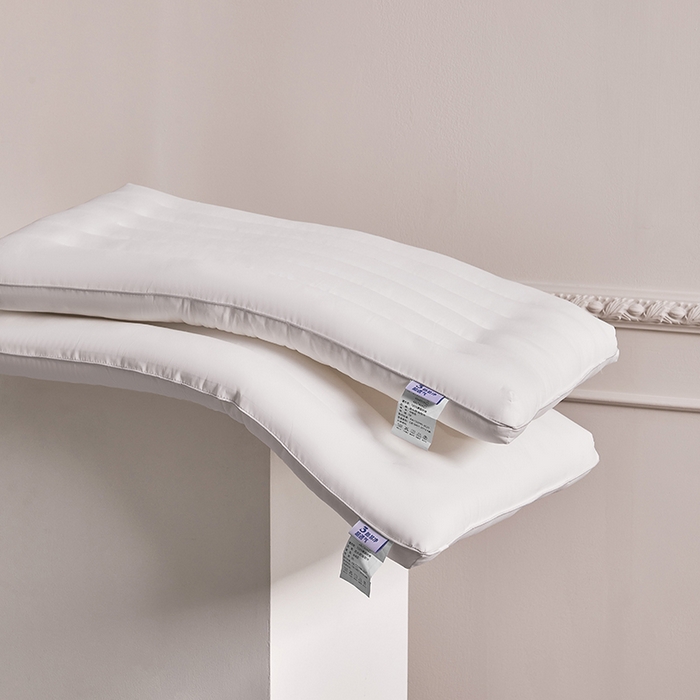 91家纺网 家纺一手货源 找家纺 微枕芯 2026新款三防功能枕头枕芯 48*74cm成人防水低高枕