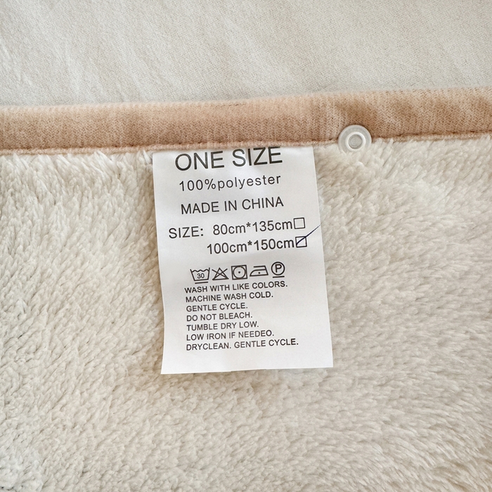 91家纺网 家纺一手货源 找家纺 丹本家纺 2026新款跨境电商爆款多功能办公室午休毯礼品毯可穿披肩盖毯毛毯毯子 奶咖