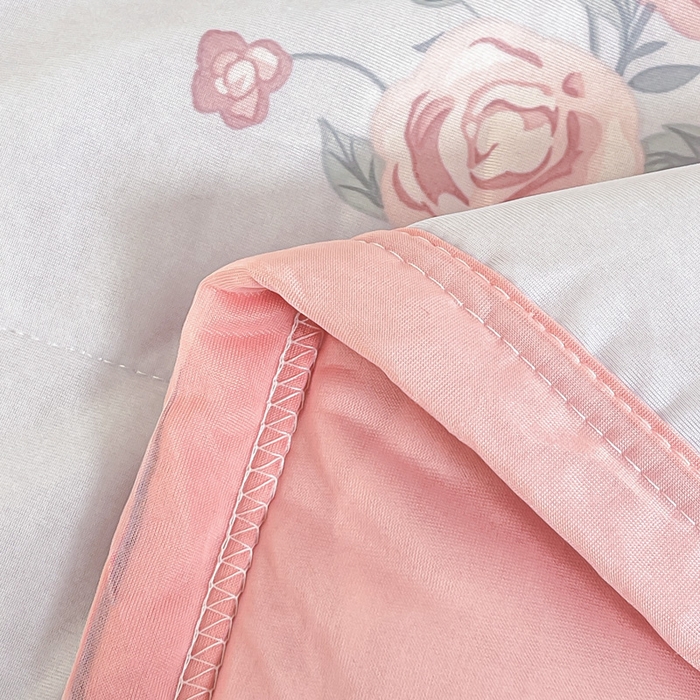 91家纺网 家纺一手货源 找家纺 禹祥家纺 2026新款凉感丝夏凉被冰淇淋印花夏被空调被夏季薄被子直播爆款 繁花