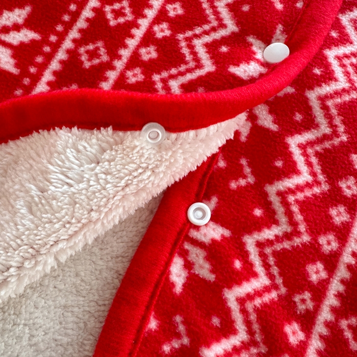 91家纺网 家纺一手货源 找家纺 丹本家纺 2026新款跨境电商爆款多功能办公室午休毯礼品毯可穿披肩盖毯毛毯毯子 雪花