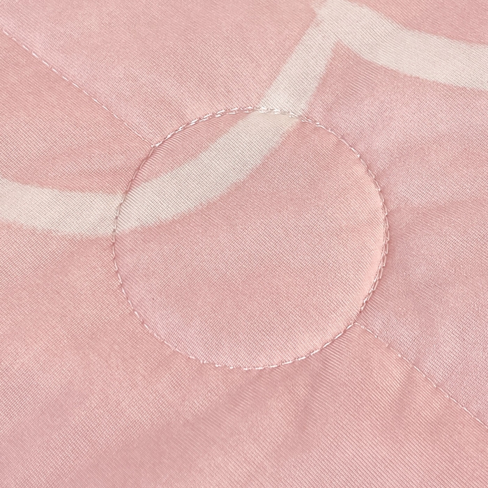 91家纺网 家纺一手货源 找家纺 禹祥家纺 2026新款凉感丝夏凉被冰淇淋印花夏被空调被夏季薄被子直播爆款 粉色花海