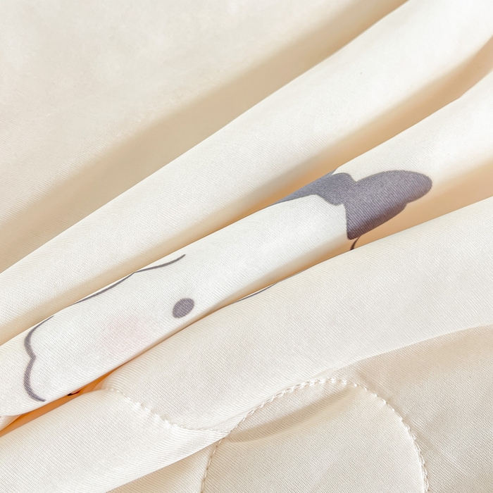 91家纺网 家纺一手货源 找家纺 禹祥家纺 2026新款凉感丝夏凉被冰淇淋印花夏被空调被夏季薄被子直播爆款 顽皮狗-米