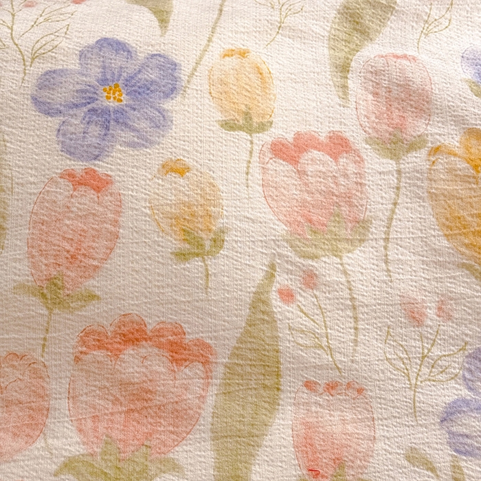 91家纺网 家纺一手货源 找家纺 唐人居 2026春夏新款皱皱水洗棉花边床盖四件套 芬德拉