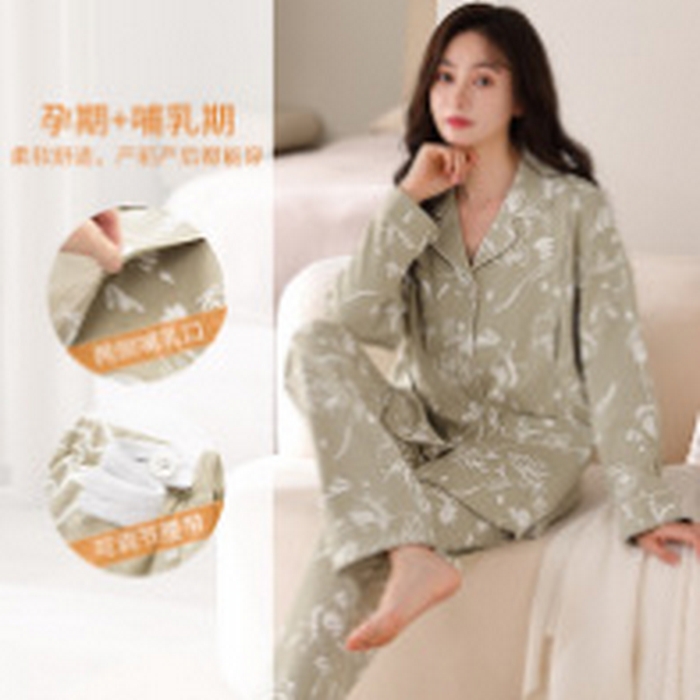 91家纺网 家纺一手货源 找家纺 （总）洛兰沙家居馆 2026新款月子服8