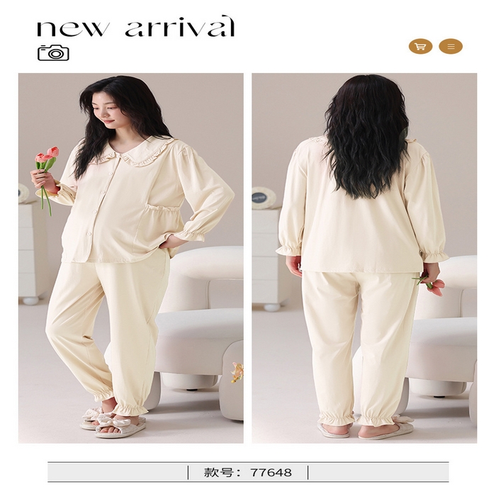 91家纺网 家纺一手货源 找家纺 （总）洛兰沙家居馆 2026新款月子服8