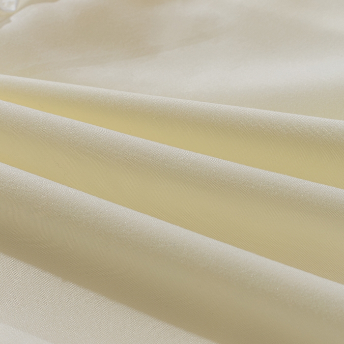 91家纺网 家纺一手货源 找家纺 恩和家纺 2026新款弹力揪花白纱飞边床单款床裙款三四件套 奶白