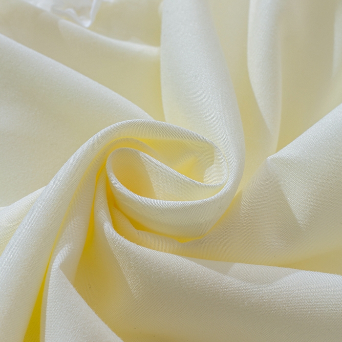 91家纺网 家纺一手货源 找家纺 恩和家纺 2026新款弹力揪花白纱飞边床单款床裙款三四件套 奶白