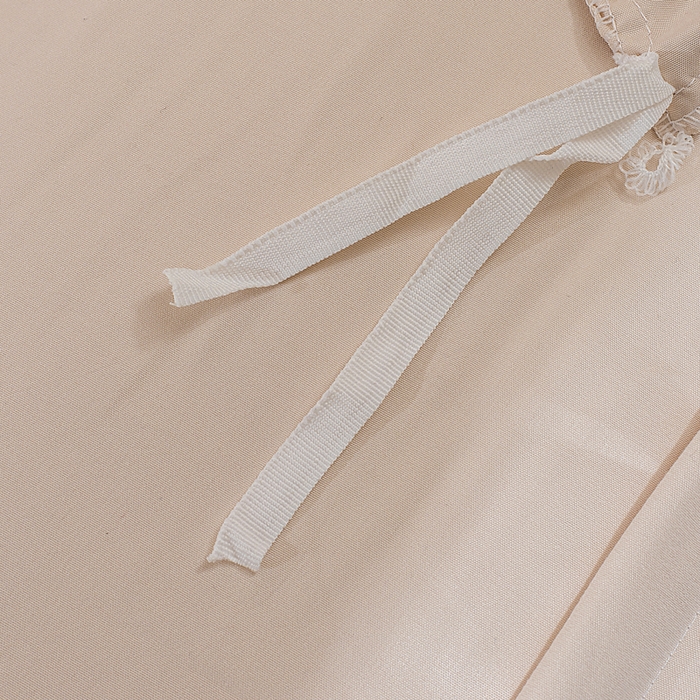 91家纺网 家纺一手货源 找家纺 恩和家纺 2026新款弹力揪花白纱飞边床单款床裙款三四件套 新驼