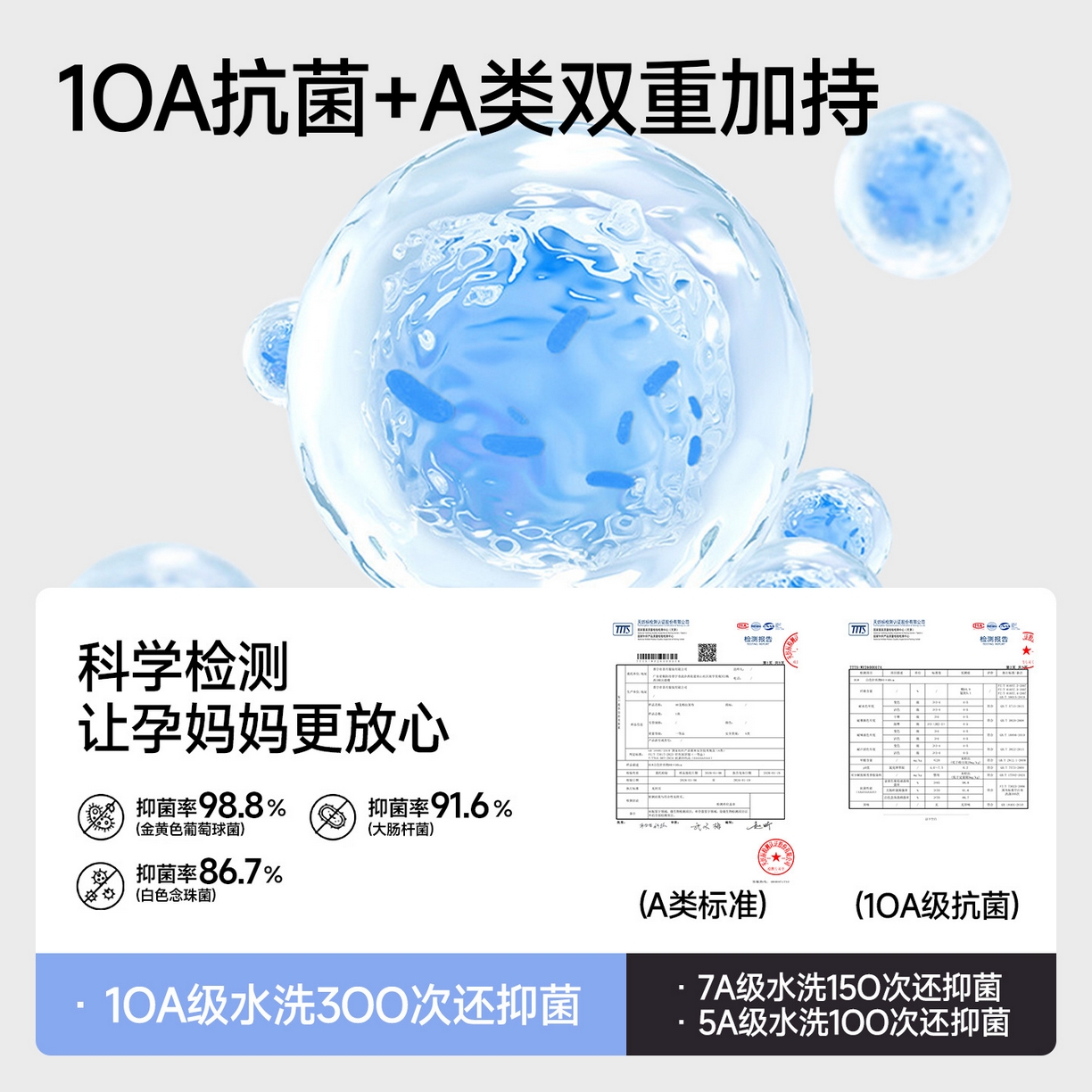 91家纺网 家纺一手货源 找家纺 （总）洛兰沙家居馆 细纱拉架纯棉10A抗菌月子服春夏季带胸垫孕期产后哺乳A类孕妇睡衣 