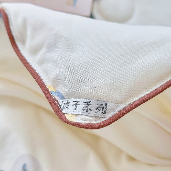 91家纺网 家纺一手货源 找家纺 萌飞  2026年新款A类针织棉嘟嘟被夏被春秋被空调被儿童学生被子被芯 马鲨拉帝