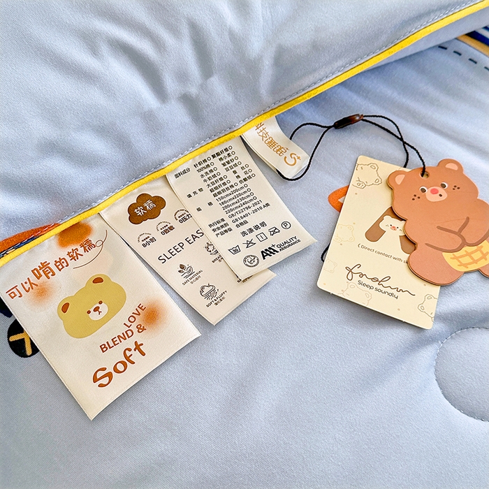 91家纺网 家纺一手货源 找家纺 萌飞  2026年新款A类针织棉嘟嘟被夏被春秋被空调被儿童学生被子被芯 小汽车