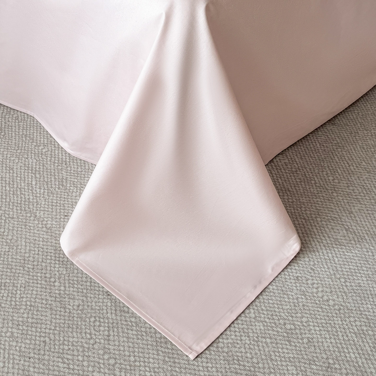 91家纺网 家纺一手货源 找家纺 火麒麟家纺 2026新款A类全棉纯棉水洗立体浮雕提花纯棉四件套 蝶梦（淡雅紫）