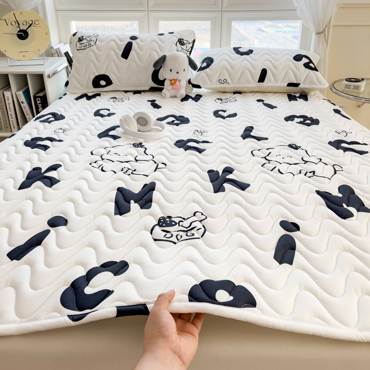 91家纺网 家纺一手货源 找家纺 （总）希廷顿 2026新款印花夹棉防水床垫