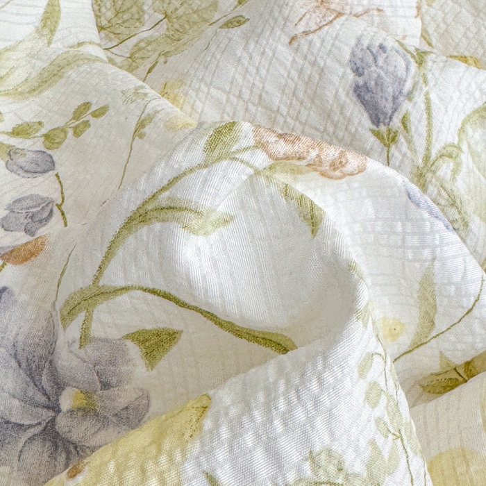 91家纺网 家纺一手货源 找家纺 （总）梦舒阳家纺 新款泡芙棉双层纱四件套皱皱纱四季款泡芙纱四件套现货充足