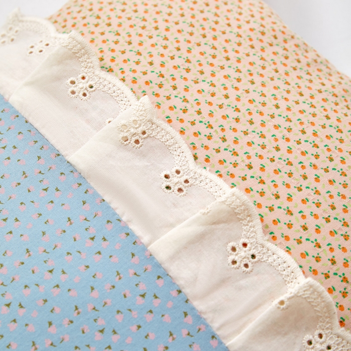 91家纺网 家纺一手货源 找家纺 蔻眠 发财猫-全棉卡通荞麦枕头儿童学生成人护颈枕芯 发财猫-蓝色