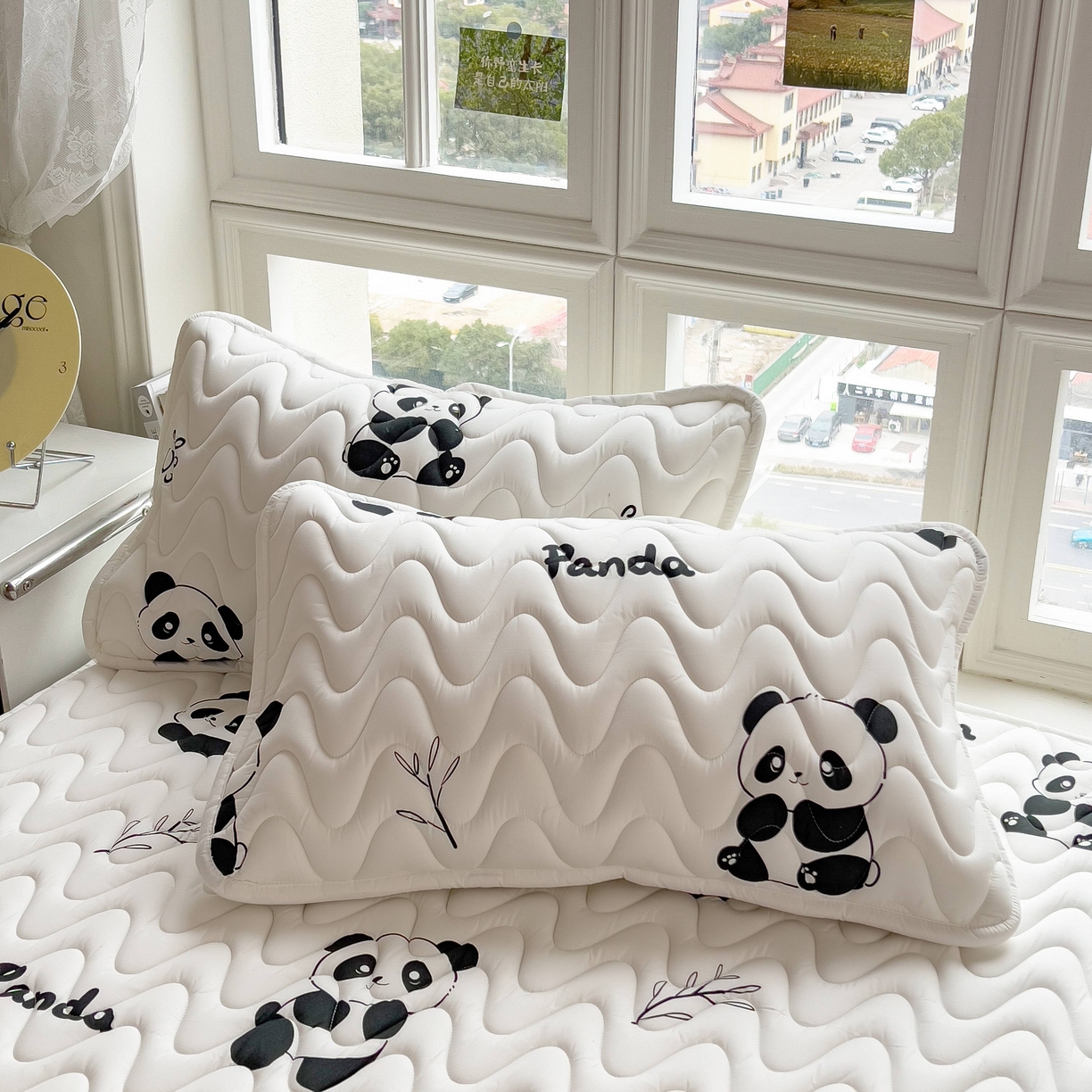 91家纺网 家纺一手货源 找家纺 （总）希廷顿 2026新款印花夹棉枕套单枕套枕套单件