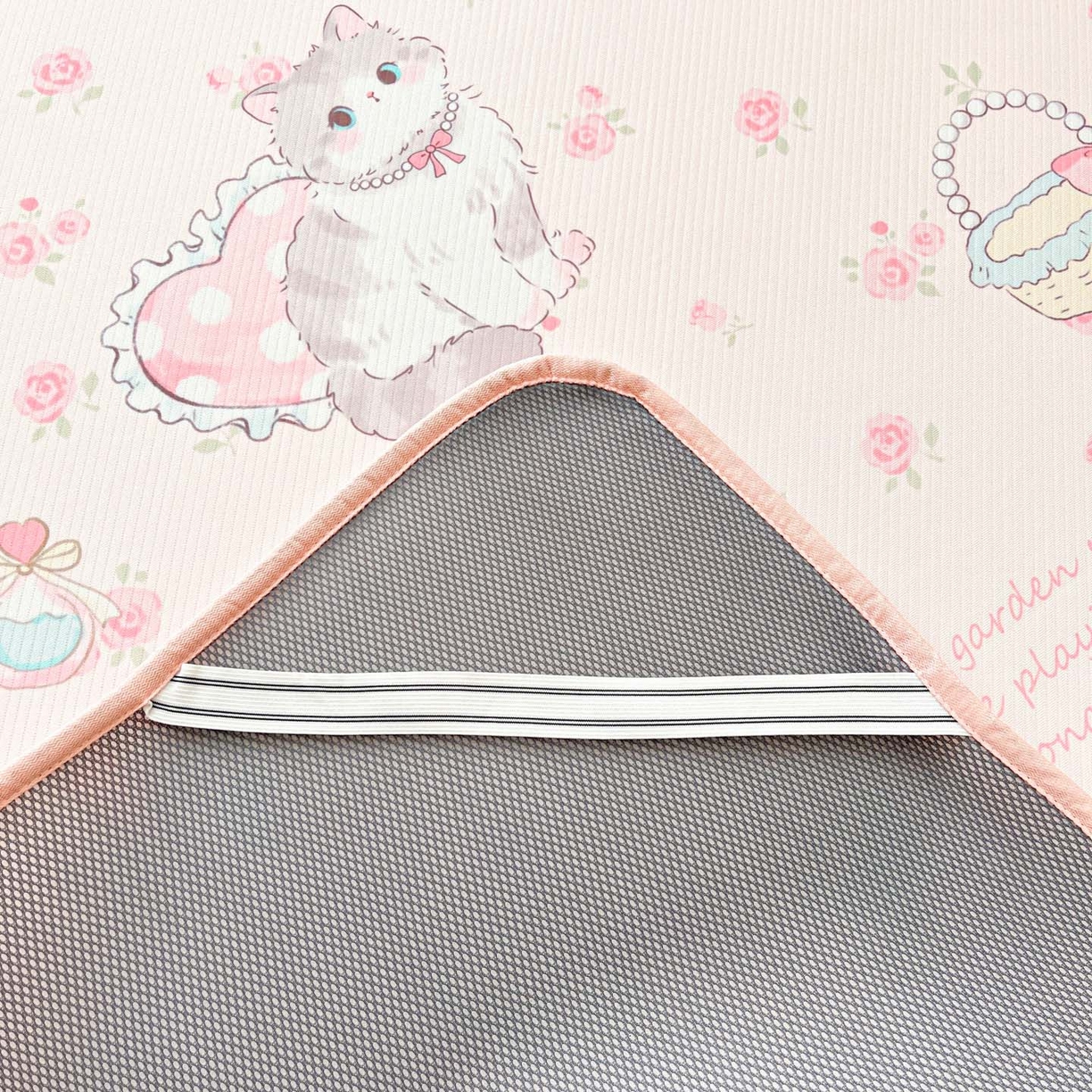 91家纺网 家纺一手货源 找家纺 川悦生活 2026新款凉感冰丝席大床小阪冰丝凉席 席喵萝花园