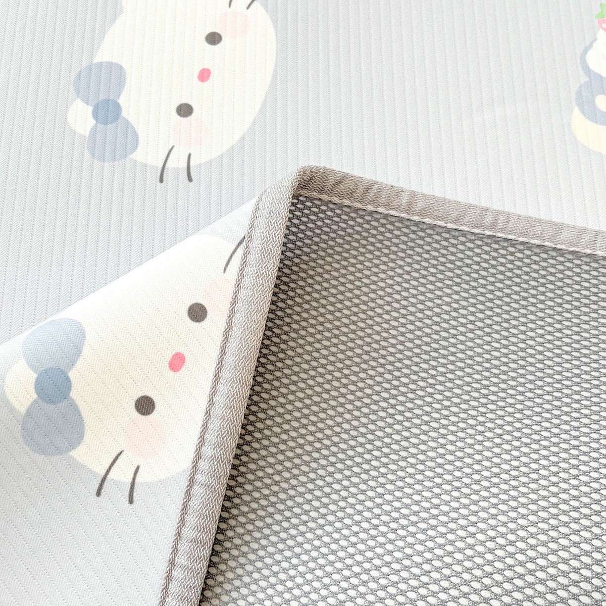 91家纺网 家纺一手货源 找家纺 川悦生活 2026新款凉感冰丝席大床小阪冰丝凉席 席汽水小咪