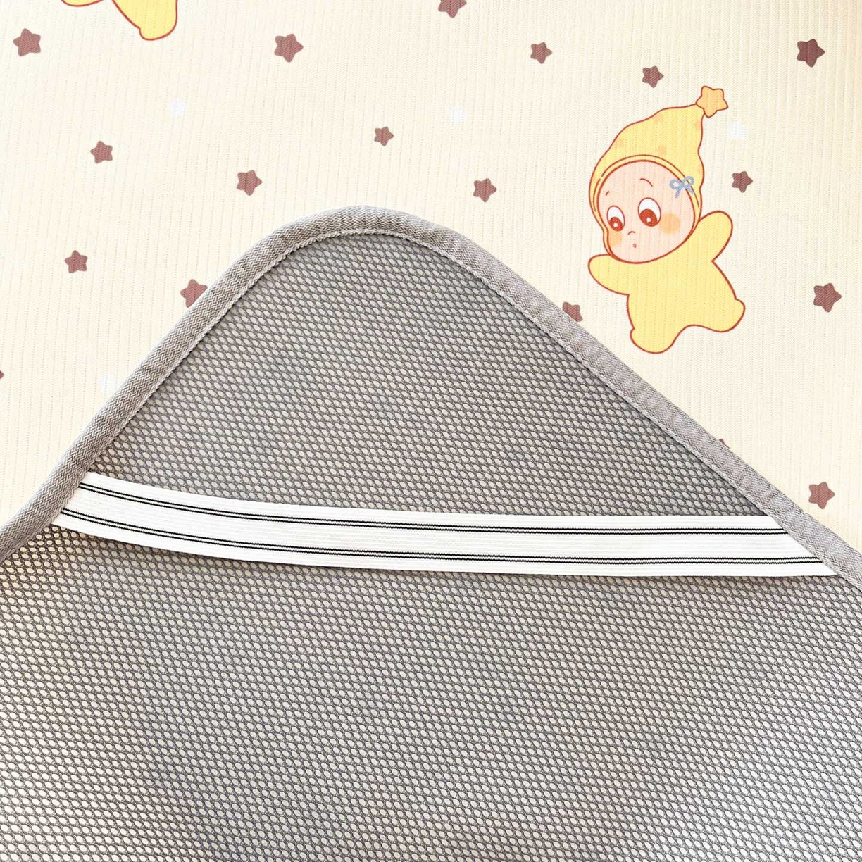 91家纺网 家纺一手货源 找家纺 川悦生活 2026新款凉感冰丝席大床小阪冰丝凉席 席恰星星