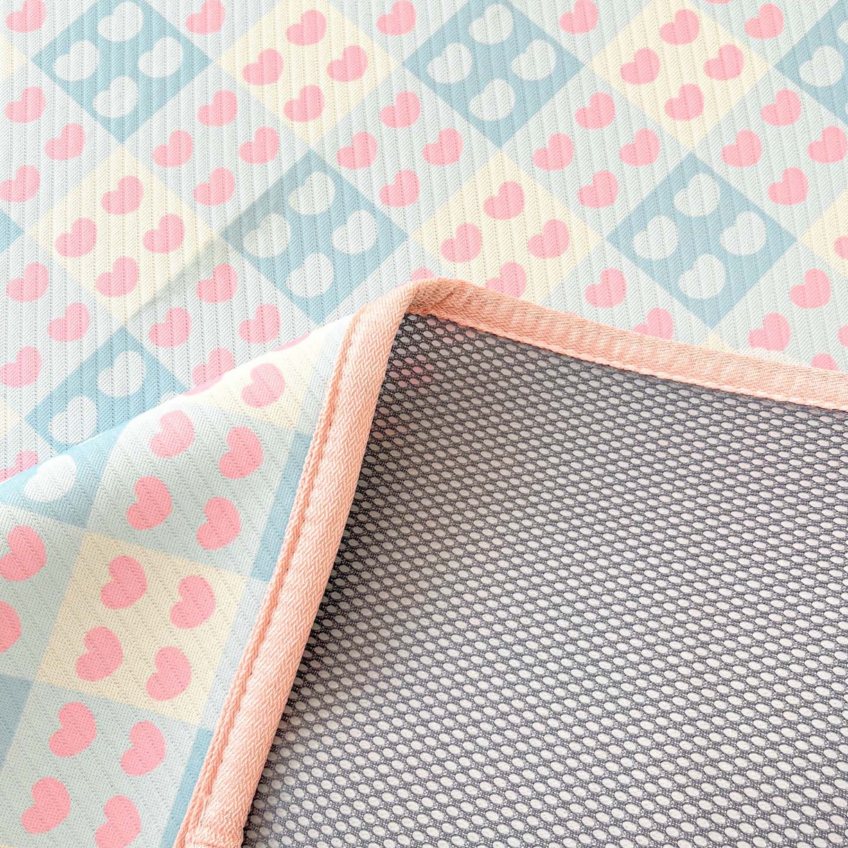 91家纺网 家纺一手货源 找家纺 川悦生活 2026新款凉感冰丝席大床小阪冰丝凉席 席甜梦心愿