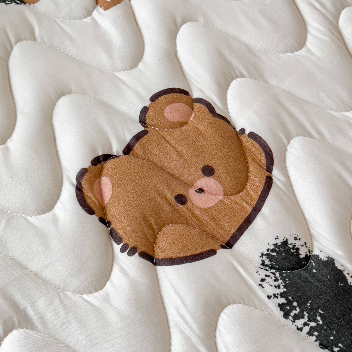 91家纺网 家纺一手货源 找家纺 （总）希廷顿 2026新款印花夹棉防水床垫学生款