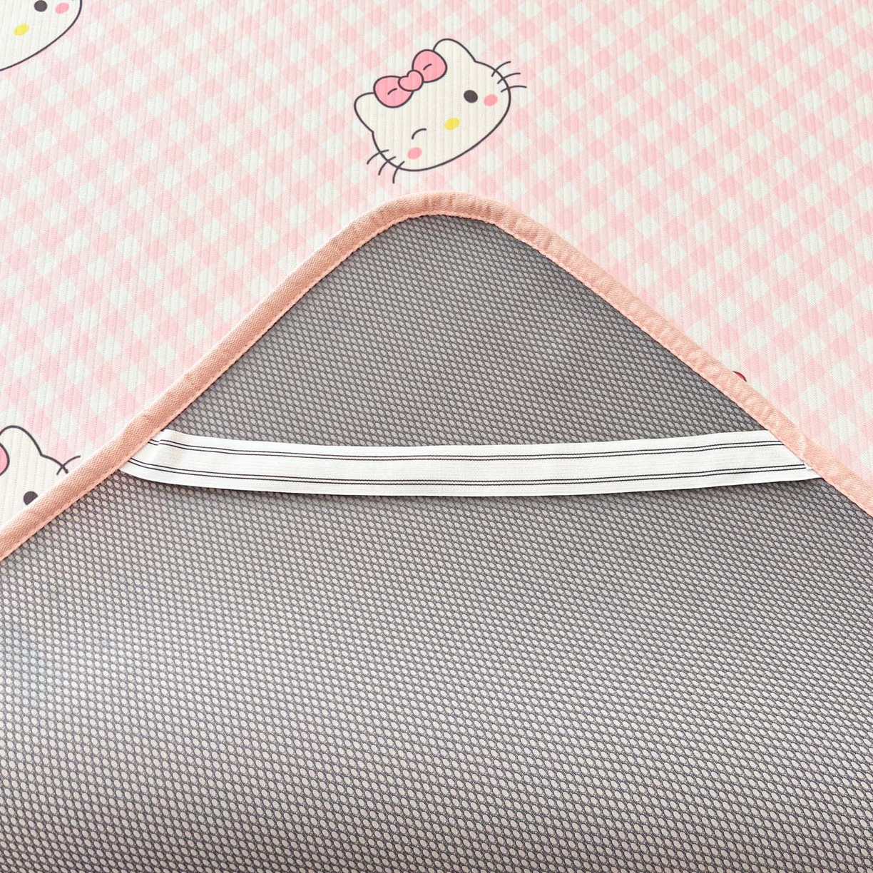 91家纺网 家纺一手货源 找家纺 川悦生活 2026新款凉感冰丝席大床小阪冰丝凉席 席樱桃小奶喵