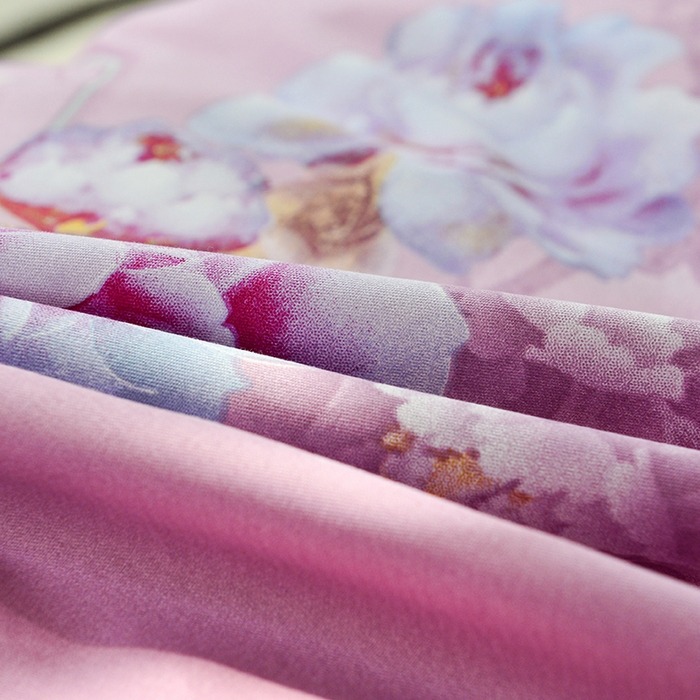 91家纺网 家纺一手货源 找家纺 登登 2024新款直播爆款清新风纯棉全棉三四件套 宁静