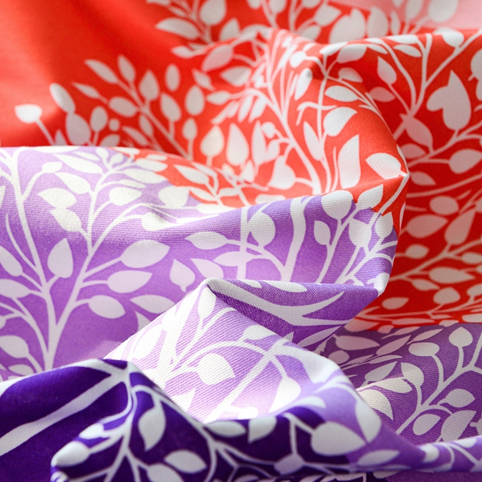 91家纺网 家纺一手货源 找家纺 登登 2024新款直播爆款清新风纯棉全棉三四件套 树影