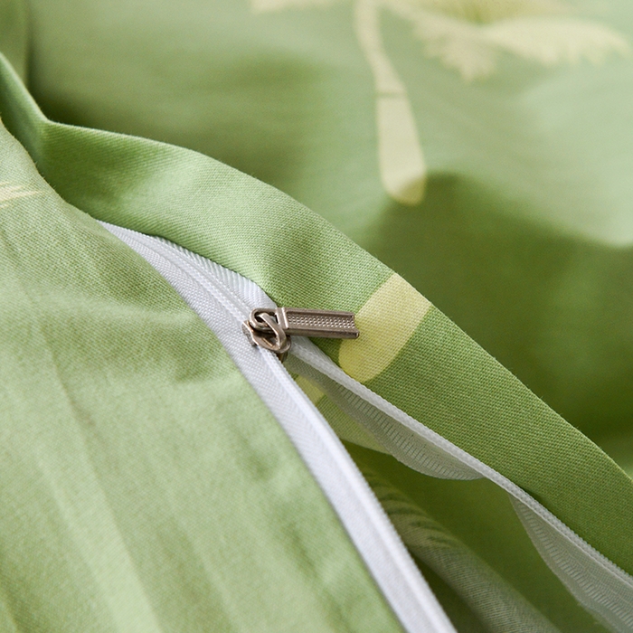 91家纺网 家纺一手货源 找家纺 登登 2024新款直播爆款清新风纯棉全棉三四件套 夏日心情