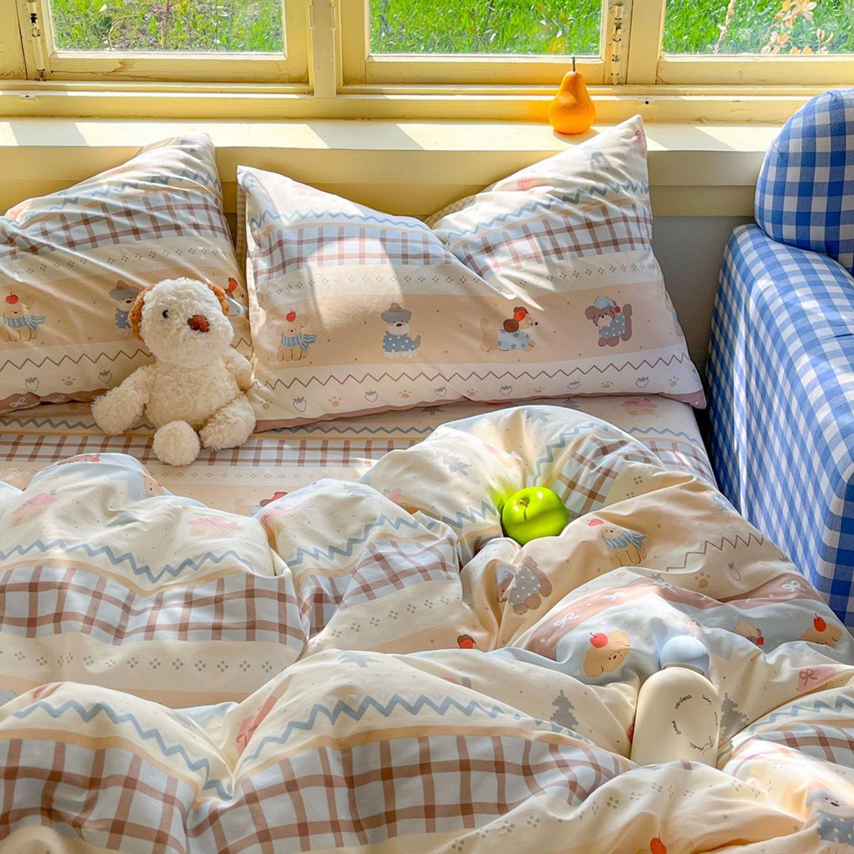 91家纺网 家纺一手货源 找家纺 （总）简约家纺 2026新款全棉斜纹12868四件套系列