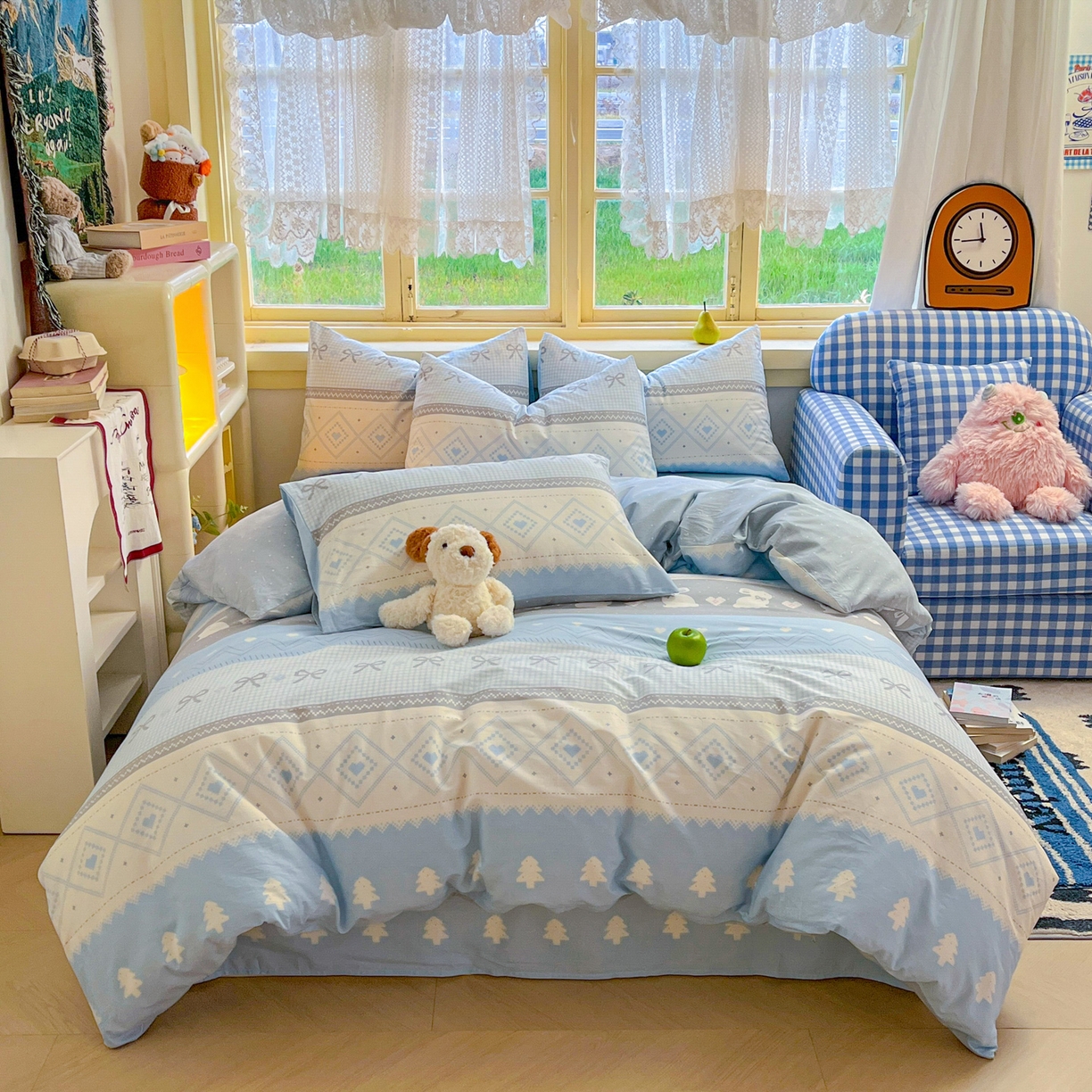 91家纺网 家纺一手货源 找家纺 （总）简约家纺 2026新款全棉斜纹12868四件套系列