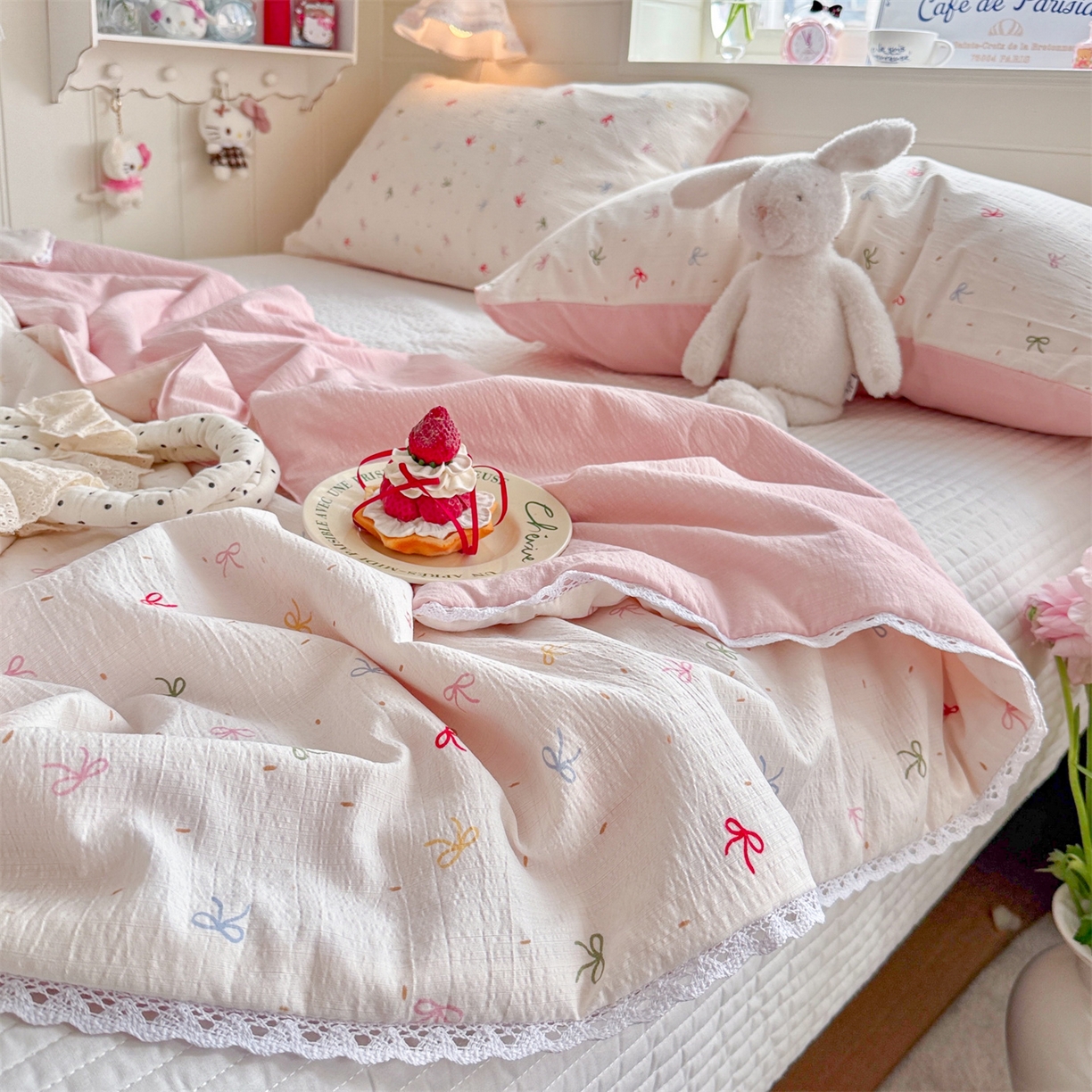 91家纺网 家纺一手货源 找家纺 （总）名兮家居 2026新款亲肤A类皱皱纱夏被夏凉被空调被