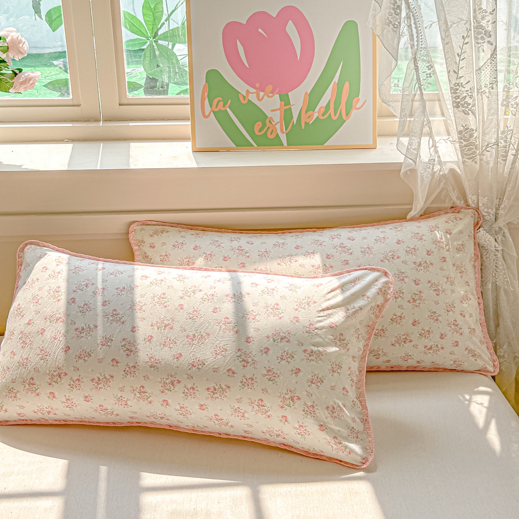 91家纺网 家纺一手货源 找家纺 （总）圣尔雅家纺 2026新款印花夏被小碎花贝壳绣皱皱棉夏凉被空调被