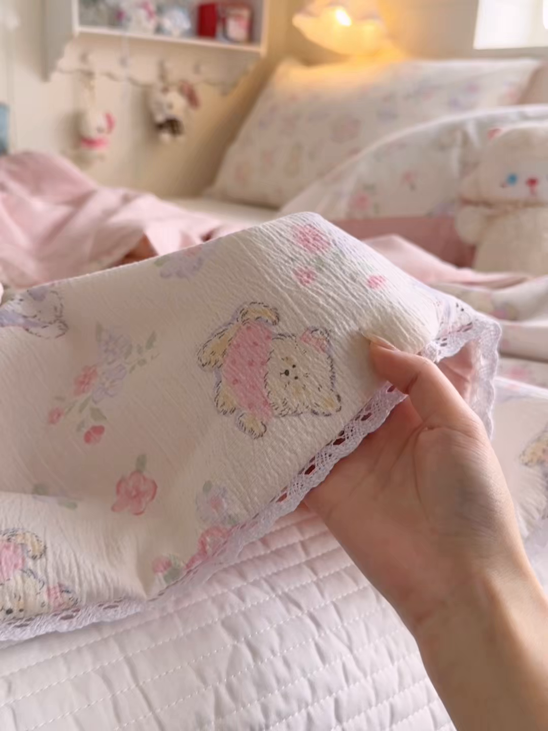 91家纺网 家纺一手货源 找家纺 名兮家居 2026新款亲肤A类皱皱纱夏被夏凉被空调被 美娜