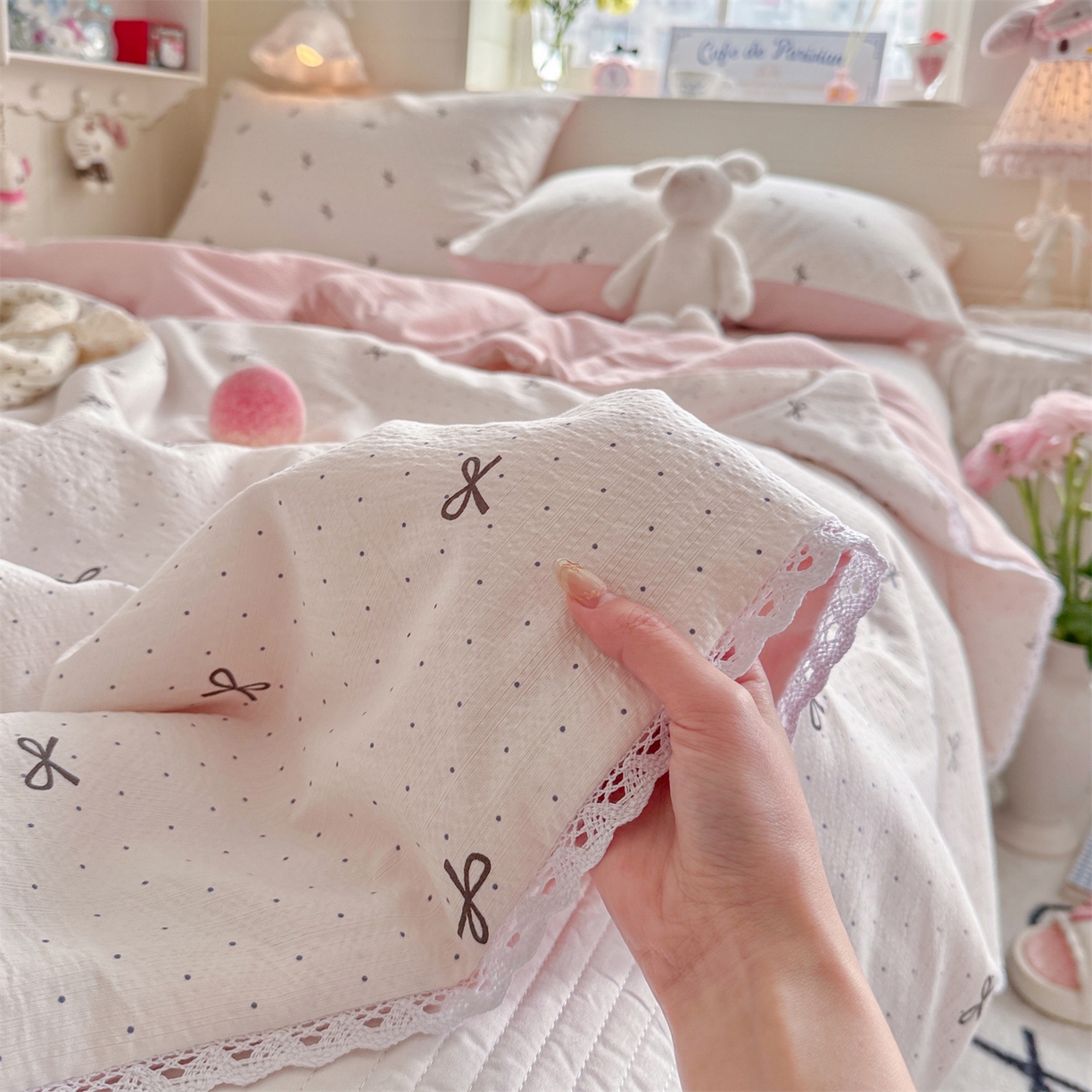 91家纺网 家纺一手货源 找家纺 名兮家居 2026新款亲肤A类皱皱纱夏被夏凉被空调被 时光结