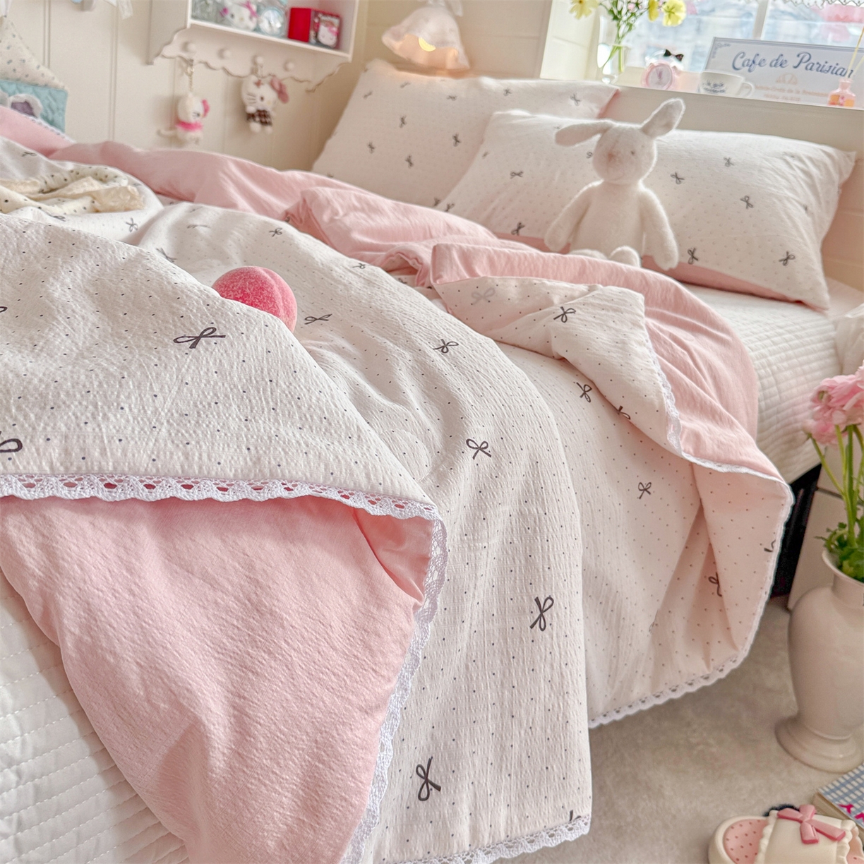 91家纺网 家纺一手货源 找家纺 名兮家居 2026新款亲肤A类皱皱纱夏被夏凉被空调被 时光结