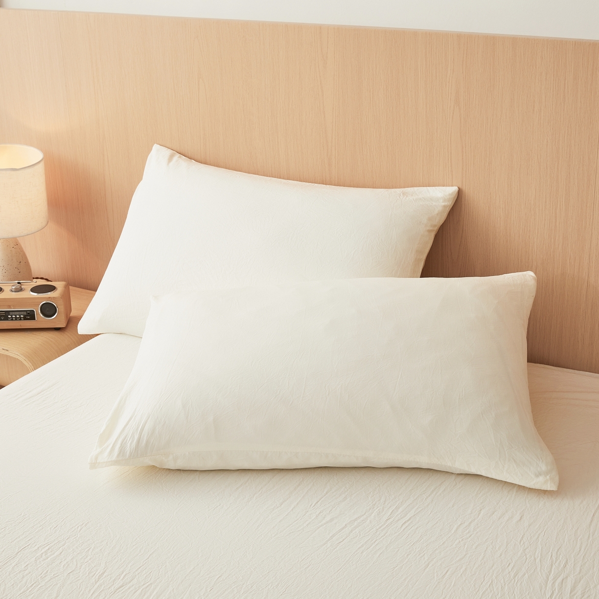 91家纺网 家纺一手货源 找家纺 鸣创 2026新款棉花夏被无印风100%新疆棉花夏凉被手包边空调被 新疆棉-米白