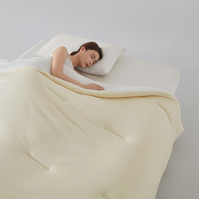 91家纺网 家纺一手货源 找家纺 （总）锦尚坊被芯馆 2026新款针织棉深睡控温系列大豆夏被系列春秋被大豆冬被（四周踩棉 不跑棉）