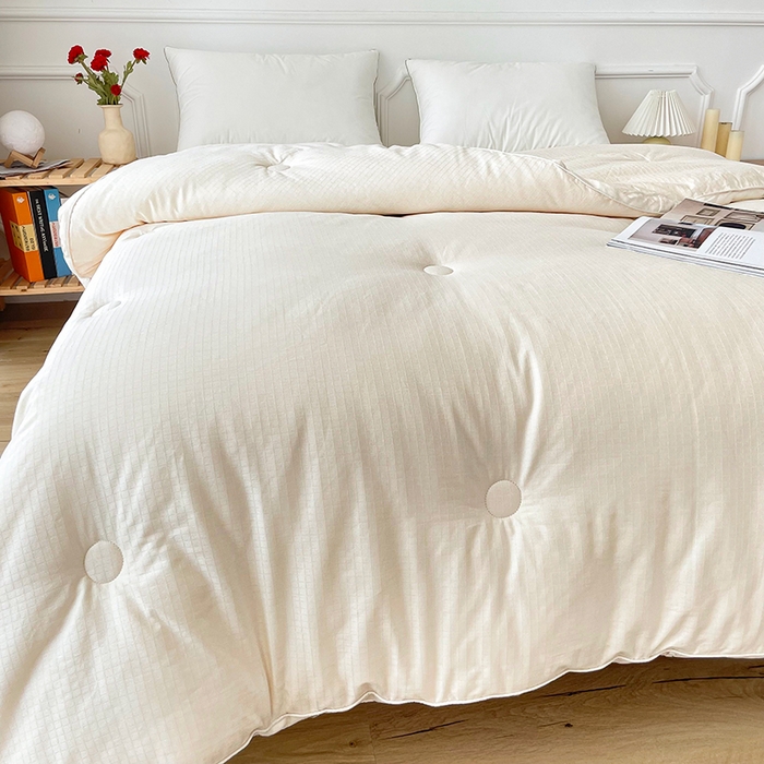 91家纺网 家纺一手货源 找家纺 （总）锦尚坊被芯馆 2026新款大提花全棉21%大豆被纯棉立体双边被子春秋被加厚冬被夏被直播包质检