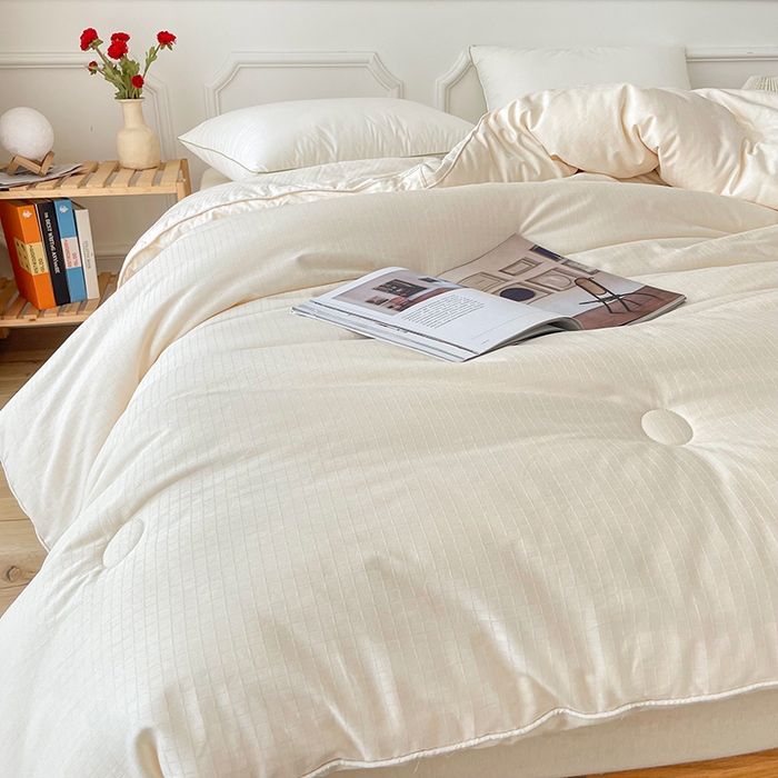 91家纺网 家纺一手货源 找家纺 （总）锦尚坊被芯馆 2026新款大提花全棉21%大豆被纯棉立体双边被子春秋被加厚冬被夏被直播包质检