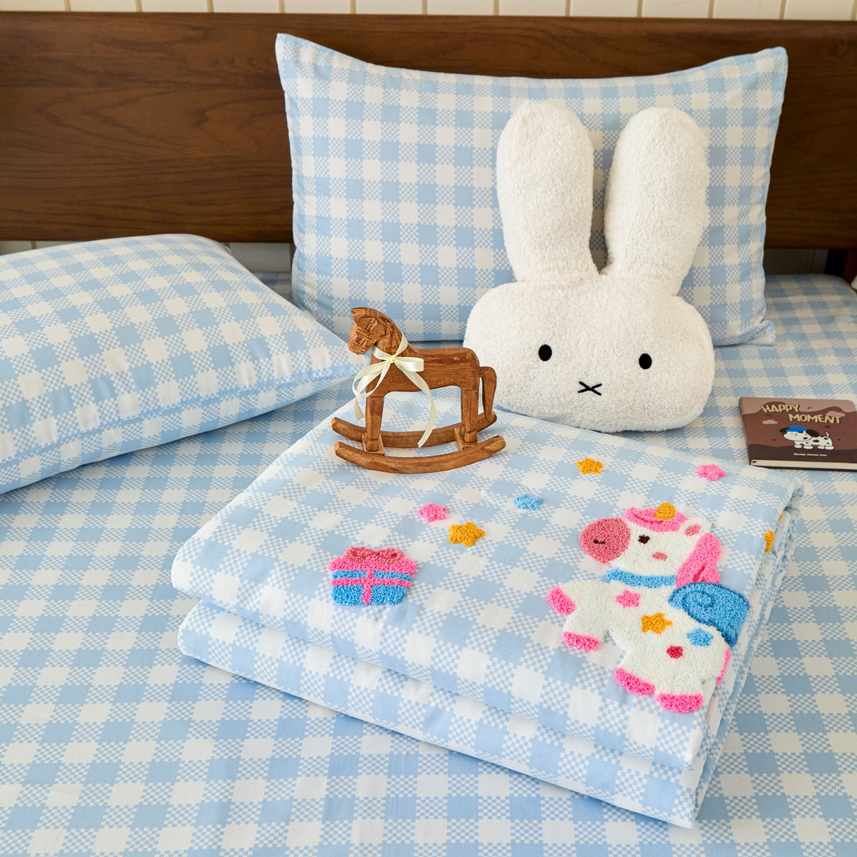 91家纺网 家纺一手货源 找家纺 （总）倾慕家纺 2026新款全棉卡通毛巾绣系列夏被