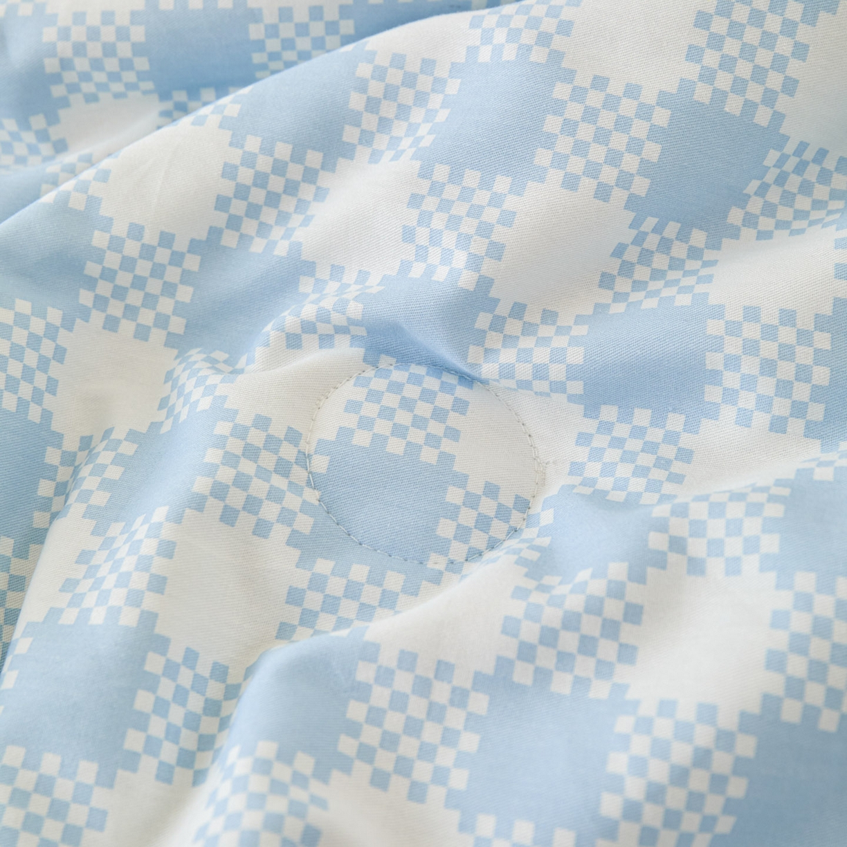 91家纺网 家纺一手货源 找家纺 倾慕家纺 2026新款全棉卡通毛巾绣系列夏被 夏被彩虹马